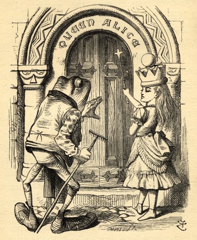 Alice and the Frog, illustration from 