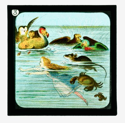 Alice in Wonderland, Coloured Lantern Slides by John (after) Tenniel