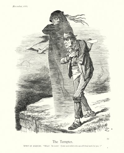 Sir John Tenniel Cartoon: The Tempter by John (after) Tenniel