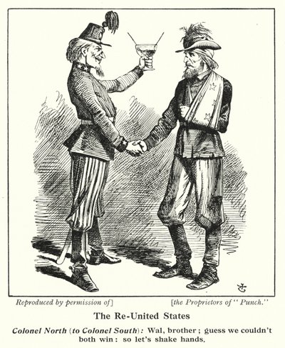 The Re-United States by John (after) Tenniel