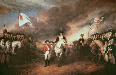 Surrender of Cornwallis at Yorktown by John (after) Trumbull