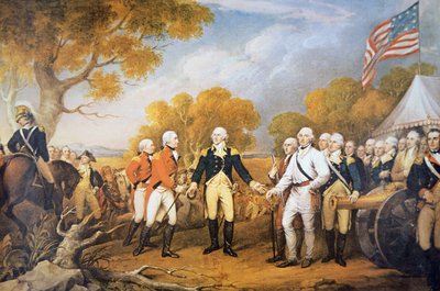 Surrender of General Burgoyne at Saratoga, New York by John (after) Trumbull