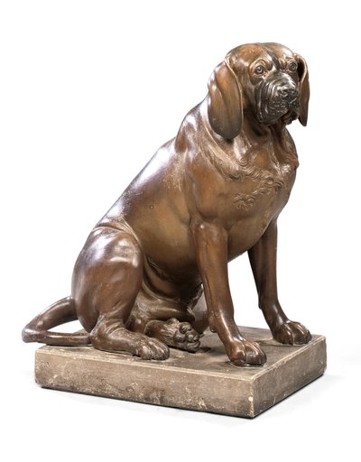A George III Model of a Dog by John (attr. to) Cheere