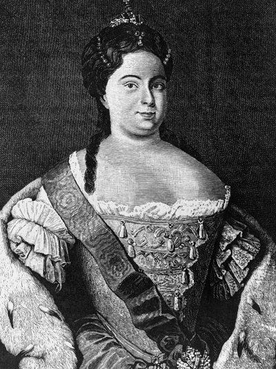 Portrait of Catherine I, Empress of Russia by Walter Charles Mills
