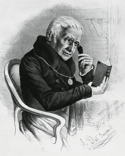 Portrait of Lorenzo Rondolini, Italian physician and writer by Walter Charles Mills