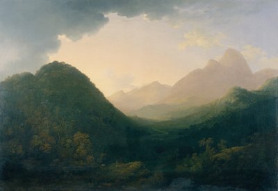 A View in the Lake District, possibly from the Duddon Valley by John (attr.to) Glover