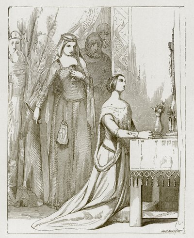 Fair Rosamond by John Absolon