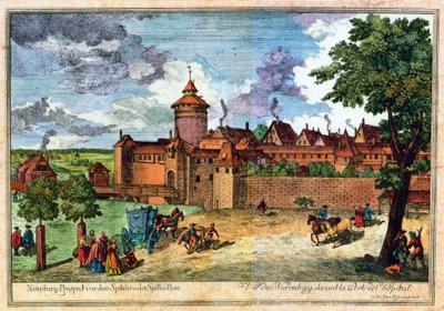 Hospital gate, Nuremberg, Germany, 17th or 18th century by John Adam