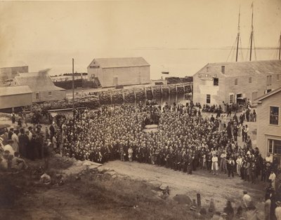 National Congregational Council at Plymouth Rock, June 22, 1865 by John Adams Whipple