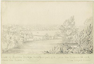 Burton-upon-Trent Bridge and Town by John Allport