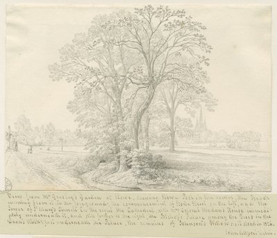 Lichfield - View across Stowe Pool by John Allport