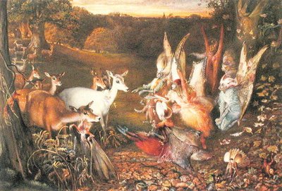 Fairies and Deer by John Anster Fitzgerald