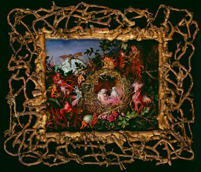 Fairies in a Birds Nest by John Anster Fitzgerald