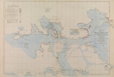 Enlarged plan of Erebus and Terror Bay – The winter quarters of Sir John Franklin by John Arrowsmith