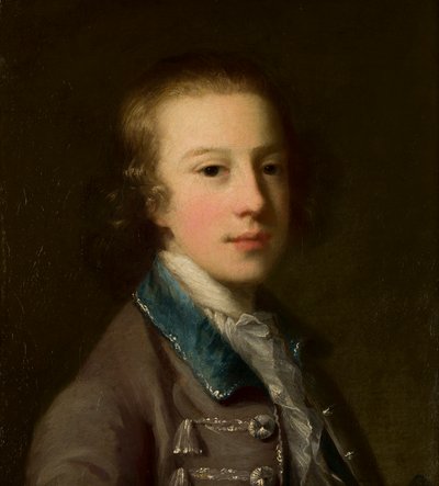 Portrait of George Byng, 4th Viscount Torrington as a boy by John Astley