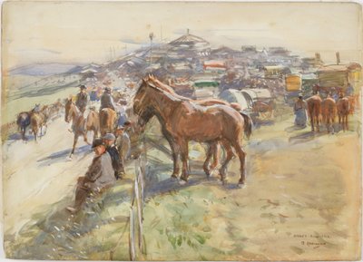 Brough Hill Fair by John Atkinson