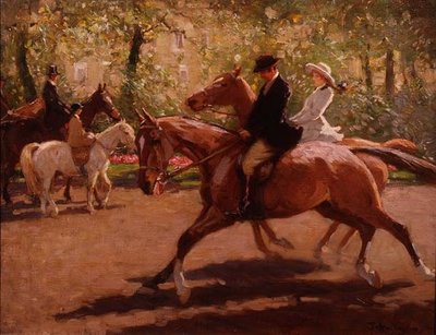 Riders in Rotten Row by John Atkinson
