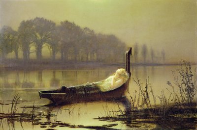 The Lady of Shalott by John Atkinson Grimshaw