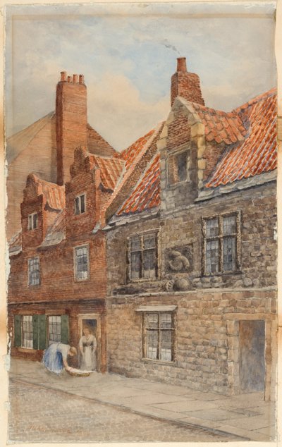 The Dolphin House, Low Friar Street, Newcastle upon Tyne by John Atlantic Stephenson