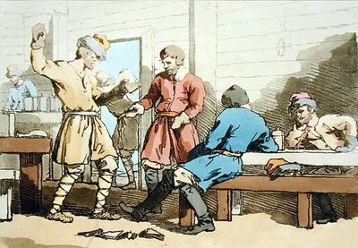 A Kaback, etched by the artist, published 1803 by John Augustus Atkinson