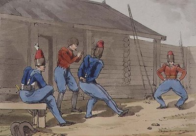 Cossack Dance, plate 17 from Volume I of 