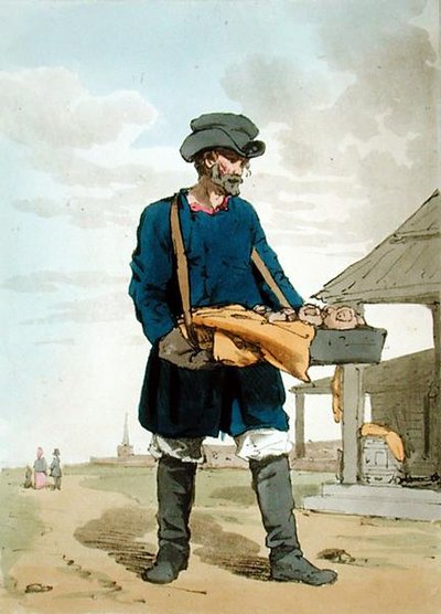 Kalatchnik, etched by the artist by John Augustus Atkinson