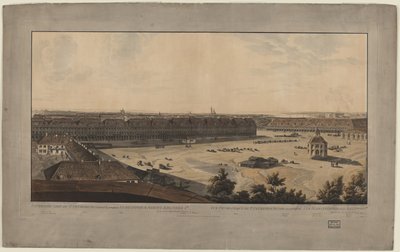 Panoramic View of Saint Petersburg by John Augustus Atkinson