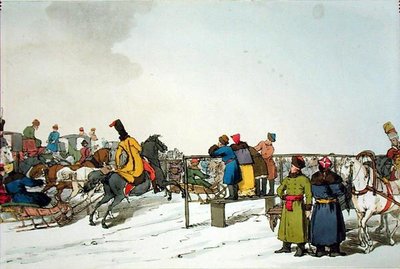 Race Course, etched by the artist, published 1804 by John Augustus Atkinson