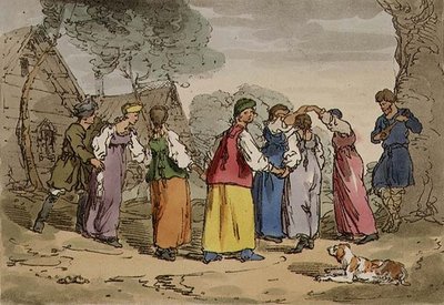 Village Amusements, plate 82 from Volume III of 