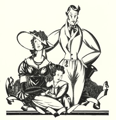 Illustration for Don Juan by Lord Byron by John Austen