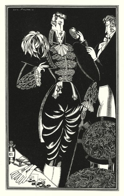 Illustration for Don Juan by Lord Byron: Made up by youth, fame, and an army tailor by John Austen