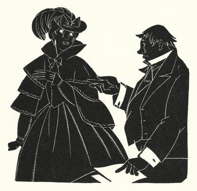 Illustration for Madame Bovary by Gustave Flaubert by John Austen