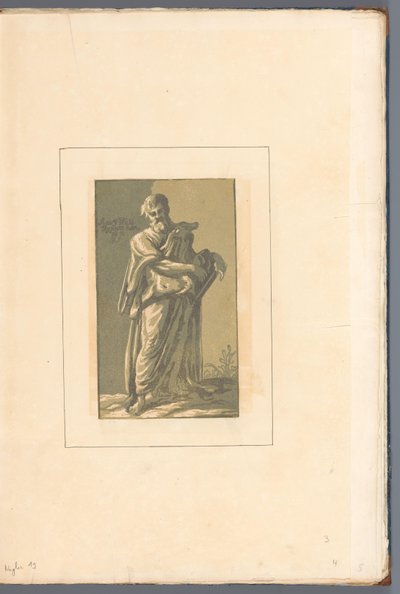 Standing Saint (Amicis suis necnon unicuique ...) by John B. Skippe
