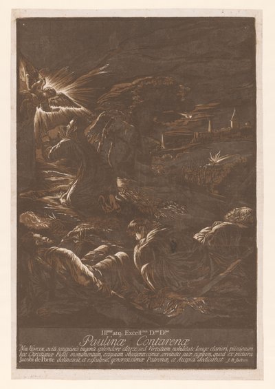 Christ in the Garden of Gethsemane by John Baptist Jackson