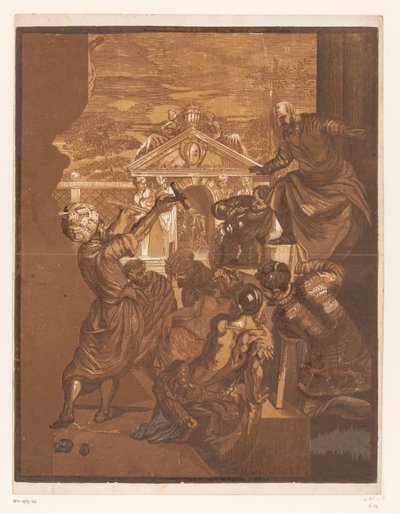 Marcus Saves a Slave from Torture by John Baptist Jackson