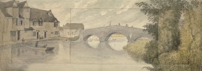 Hythe Bridge, Oxford by John Baptist Malchair