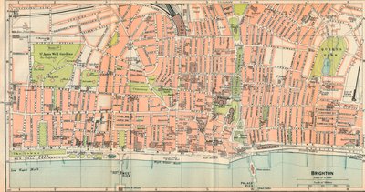 Brighton, 20th Century by John Bartholomew