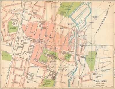 Winchester, 20th Century by John Bartholomew