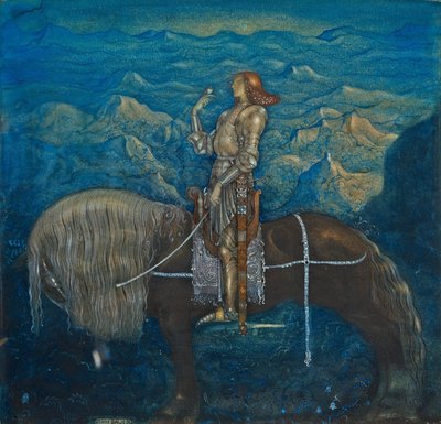 A knight. Among Gnomes and Trolls by John Bauer