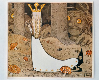 The Princess and the Troll by John Bauer