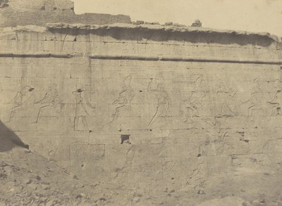 Edfu, Sculptures and Inscriptions of the Eastern Facade of the Enclosure Wall by John Beasly Greene