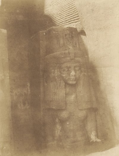 Speos of Ehre at Istamboul, Statue of a Woman by John Beasly Greene