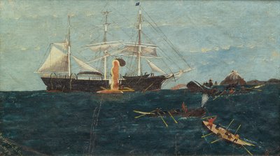 Bark Bounding Billow, c.1892 by John Bertoncini