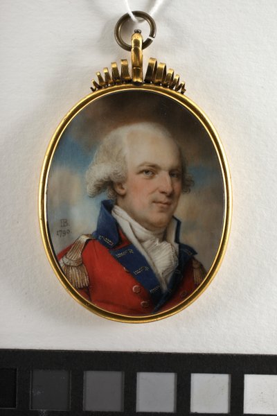 Unknown Officer of the Royal Welsh Fusiliers, 1790 by John Bogle