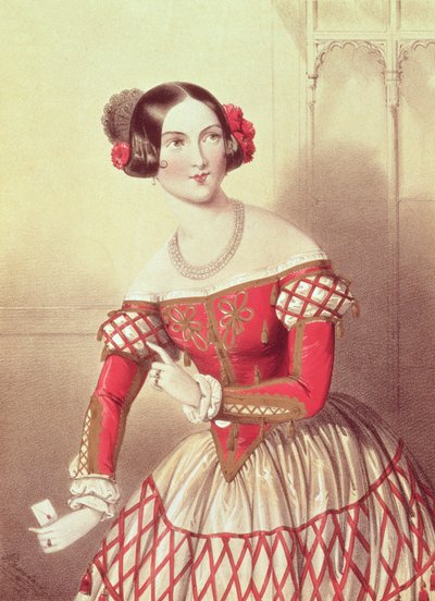Madame Sontag as Rosina in 
