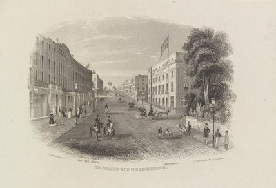 The Parade with the Regent Hotel by John Brandard