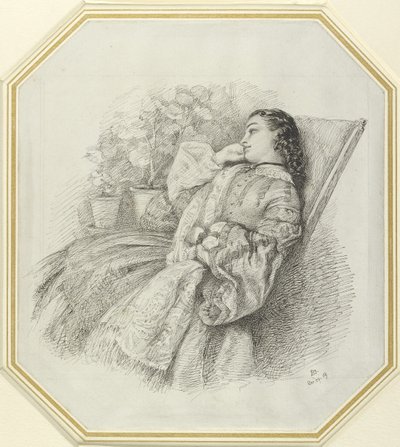 Georgina Hannay, 1859 by John Brett