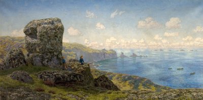 Golden Prospects, St Catherines Well, Lands End, Cornwall by John Brett