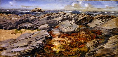 Rocks on the Foreshore by John Brett