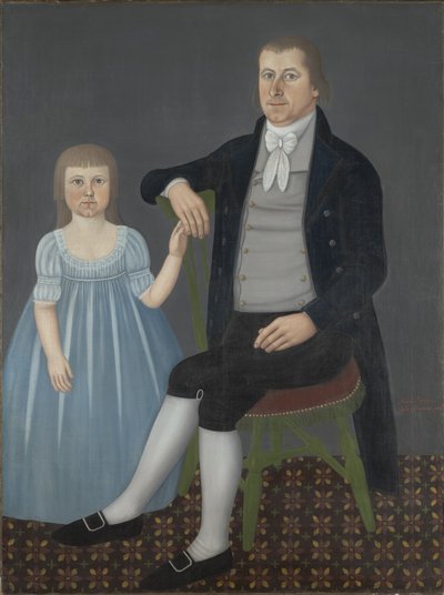 Comfort Starr Mygatt and Lucy Mygatt by John Brewster